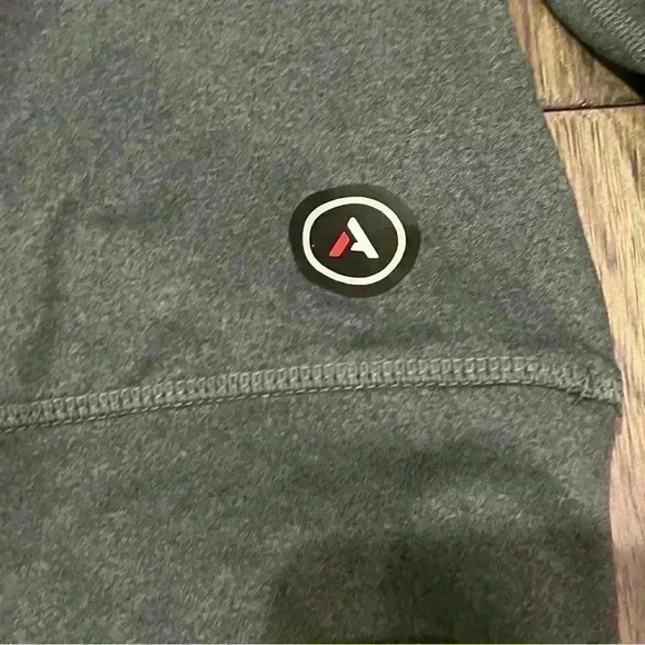 Men's Performance Tech Crewneck 2.0 Size L color: Color - Heather Darkest Spruce - Picture 2 of 6